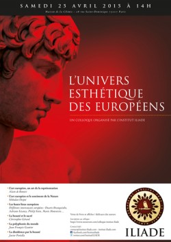 25 avril à Paris – Colloque de l’Institut ILIADE